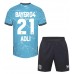 Maillot de foot Bayer Leverkusen Amine Adli #21 Troisième vêtements enfant 2023-24 Manches Courtes (+ pantalon court)